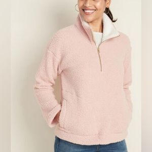 Old Navy Fleece Quarter Zip Sweater